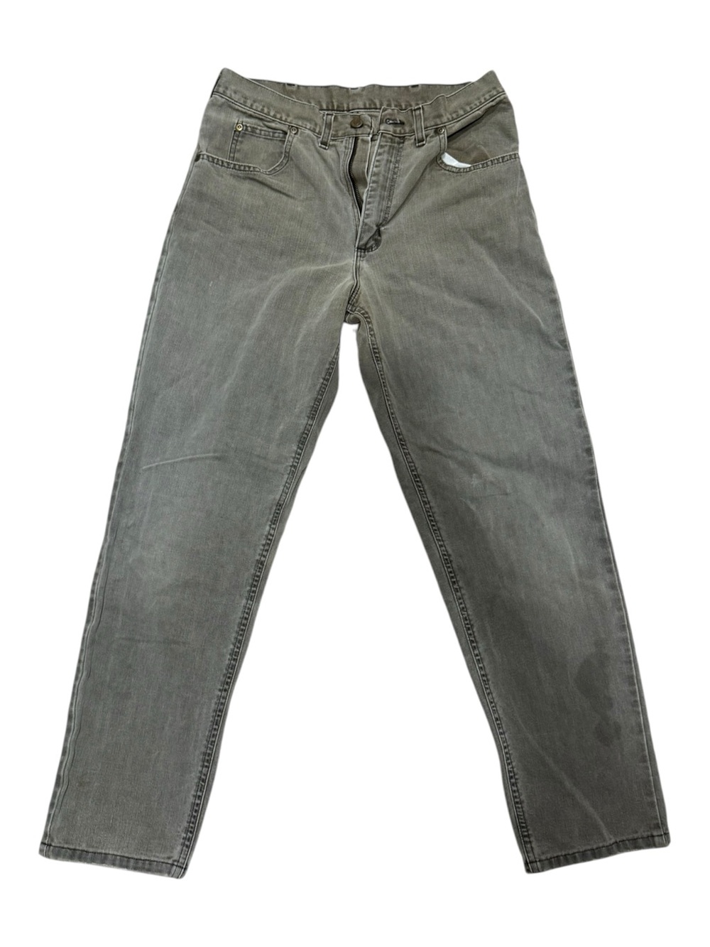 Carhartt Men's Bootcut Jeans in Faded Gray